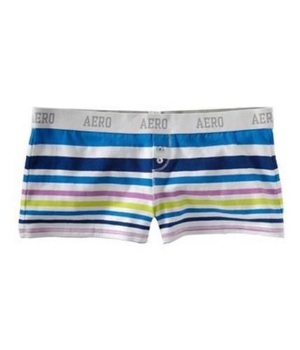Aeropostale Womens Stripe Sleep Boxers Pajama Shorts morning XL