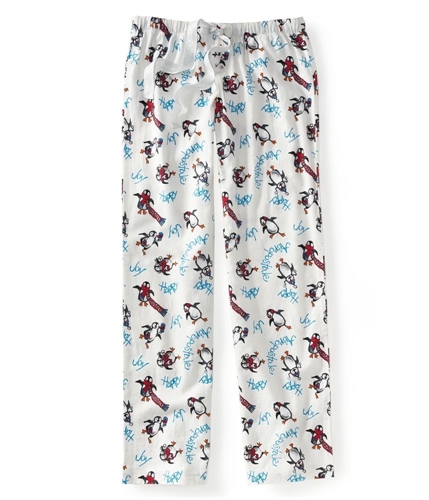 Aeropostale Womens Penguin Flannel Pajama Lounge Pants floral M/32