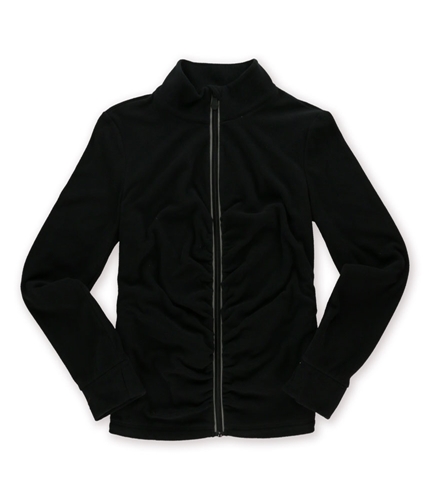 Ideology Womens Full Zip Fleece Jacket black M