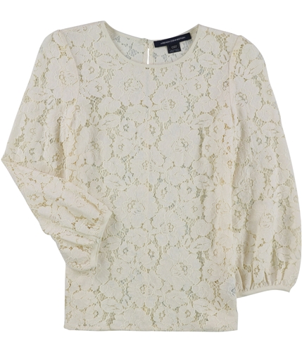 French Connection Womens Emma Pullover Blouse natural 2