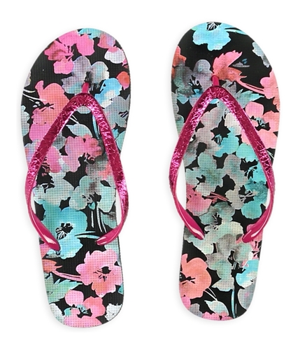 Aeropostale Womens Floral Flip Flop Sandals 001 8