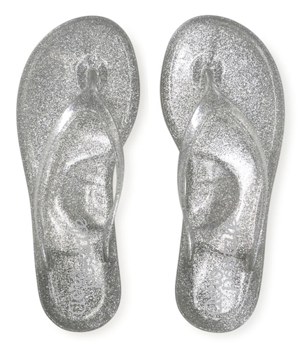 Aeropostale Womens Glittery Jelly S Flip Flop Sandals 044 9