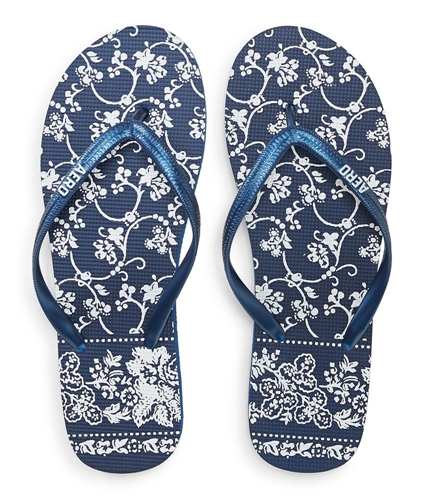 Buy a Aeropostale Womens Bandana Print Flip Flop Sandals | Tagsweekly