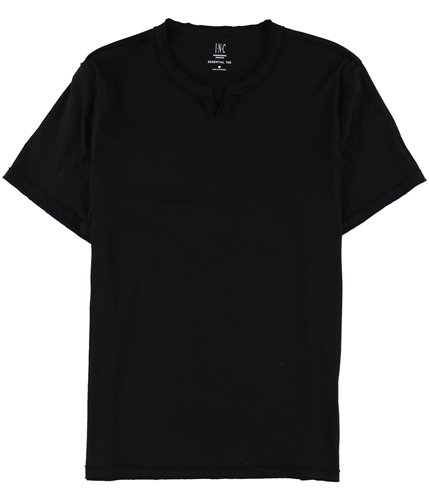 I-N-C Mens Soft Touch Basic T-Shirt black M