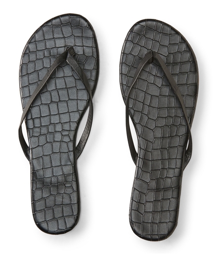 Aeropostale Womens Croc Flip Flop Sandals 001 6