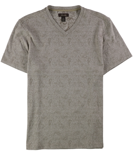 Tasso Elba Mens Reverse Jacquard Basic T-Shirt kettlecbo L