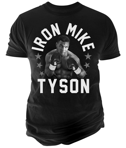 Changes Mens Iron Mike Graphic T-Shirt black S