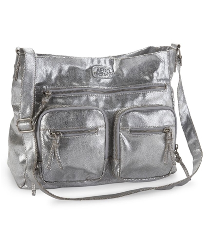 Aeropostale Womens Metallic Crossbody Shoulder Handbag Purse 044