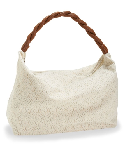 Aeropostale Womens Crochet Braid Tote Handbag Purse 294