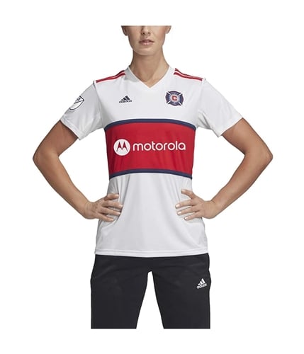 Adidas Womens Chicago Fire Jersey white S