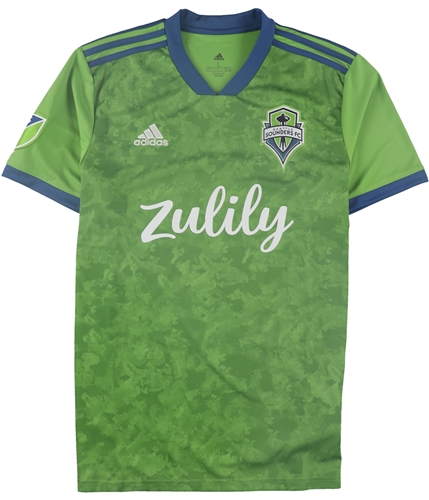 Adidas Womens Seattle Sounders FC 'You Will Hear Us' Jersey greenblue S