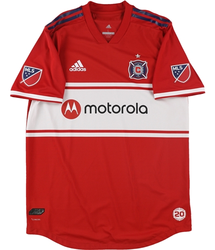 Adidas Mens Chicago Fire 2018 Jersey scarledkblue L