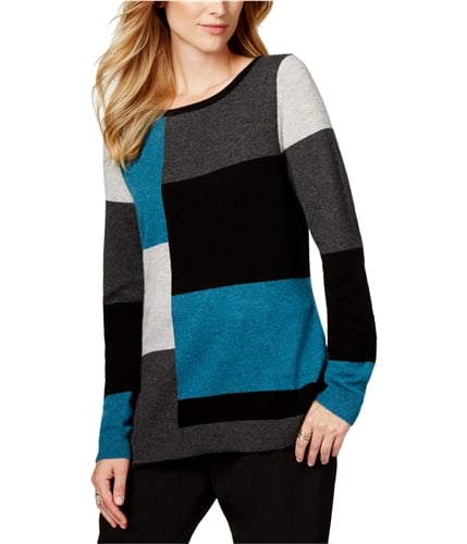 Buy a Charter Club Womens Colorblocked Knit Sweater | Tagsweekly