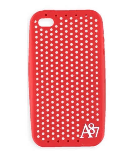 Aeropostale Mens Rubber iPhone Case red 4/4S