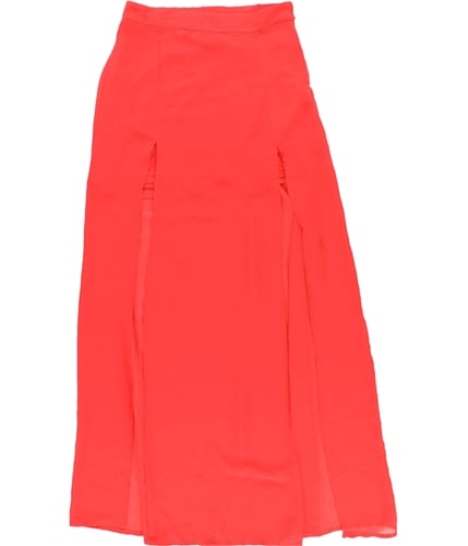 H&M Womens Illusion Maxi Skirt orange 4