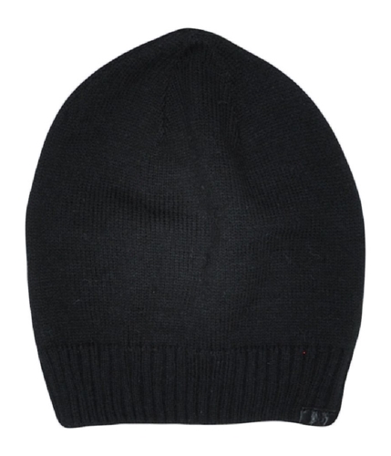 Aeropostale Mens Solid Knit Beanie Hat black One Size
