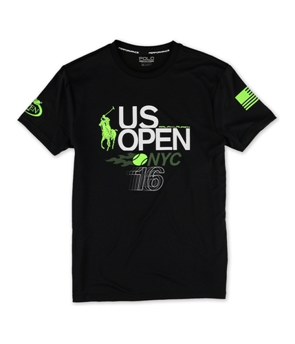 Ralph Lauren Mens 2016 US Open Graphic T-Shirt poloblack XS