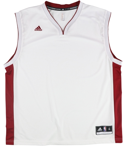 Adidas Mens Blank NBA Jersey whtred2 L