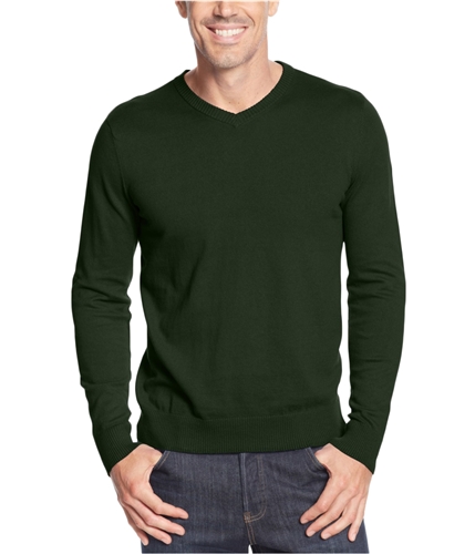 John Ashford Mens Classic Pullover Sweater forestgreen S