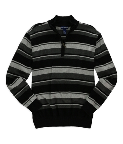 John Ashford Mens Classic Pullover Sweater deepblack M