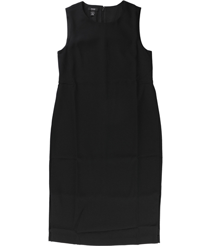 Alfani Womens Side Slits A-line Dress deepblack 4