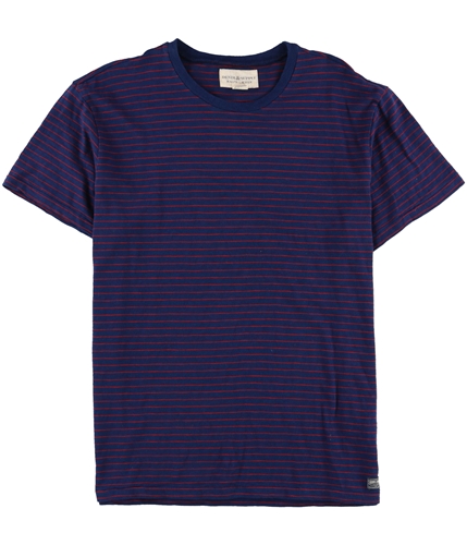 Ralph Lauren Mens Striped Basic T-Shirt blue XL