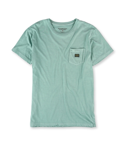 Ralph Lauren Mens Pocket Logo Graphic T-Shirt green M