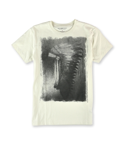 Ralph Lauren Mens Headdress Graphic T-Shirt cream S