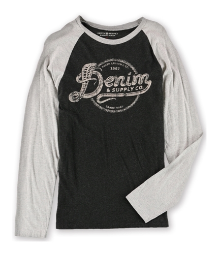 Ralph Lauren Mens Baseball Graphic T-Shirt black S