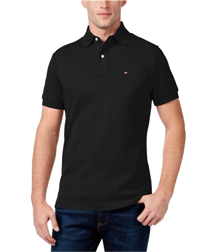 Tommy Hilfiger Mens Solid Ivy Rugby Polo Shirt 078 5XL