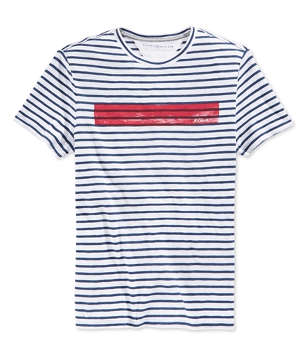 Tommy Hilfiger Mens Graphic Print Basic T-Shirt 100 3XL