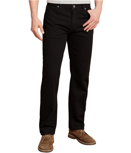Tommy Hilfiger Mens Collegiate Regular Fit Jeans black 42x38