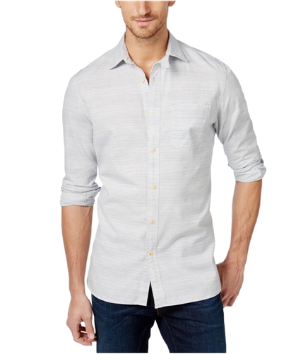 Tommy Hilfiger Mens Logan Space-Dye Button Up Shirt 481 2XL