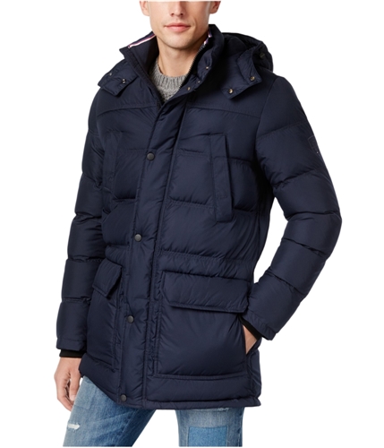 Tommy Hilfiger Mens Casual Quilted Jacket 403 L