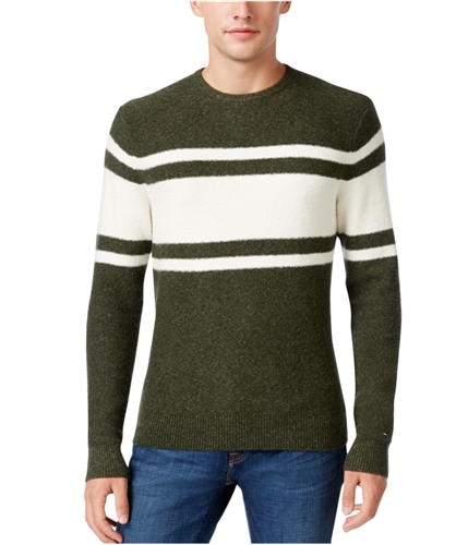 Tommy Hilfiger Mens Striped Pullover Sweater 351 S