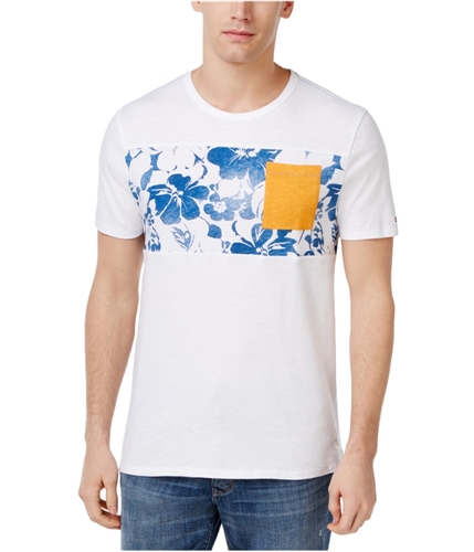 Tommy Hilfiger Mens Floral Graphic T-Shirt 100 2XL