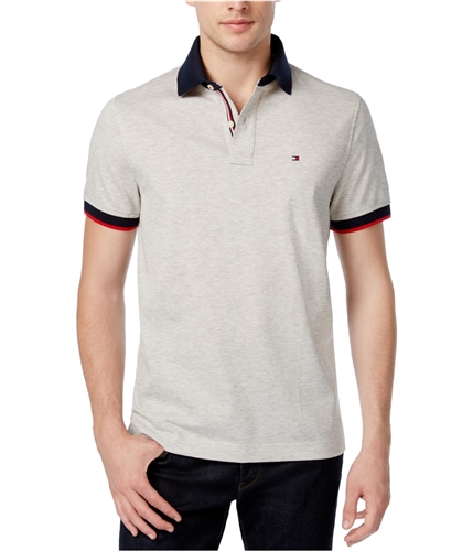 Tommy Hilfiger Mens Custom Fit Rugby Polo Shirt 038 XL
