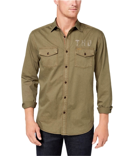 Tommy Hilfiger Mens Hamisk Button Up Shirt 954 M