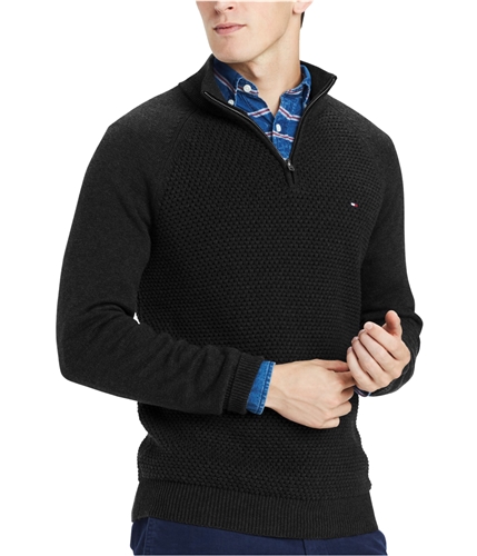 Tommy Hilfiger Mens Waffle Knit Pullover Sweater 012 XS