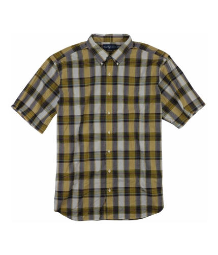 Ralph Lauren Mens Classic Button Up Shirt multi Big 2X