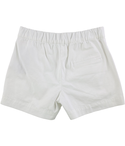 French Connection Womens Pleated Casual Walking Shorts linwht 2