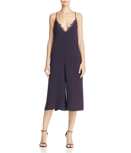 French Connection Womens Esther Crepe Jumpsuit utlblu 4