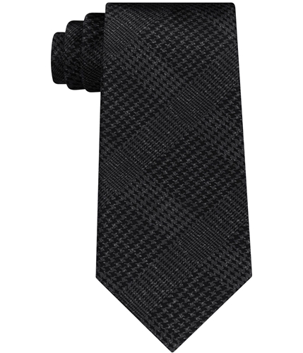 Michael Kors Mens Plaid Self-tied Necktie 015 One Size