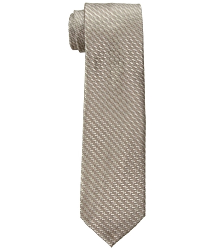 Michael Kors Mens Optical Geo Self-tied Necktie beige One Size