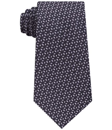 Michael Kors Mens Pindot Ground Self-tied Necktie 001 One Size