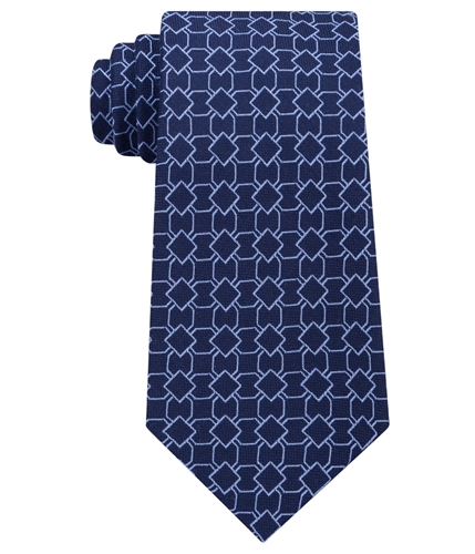 Michael Kors Mens Geomtric Self-tied Necktie 411 One Size
