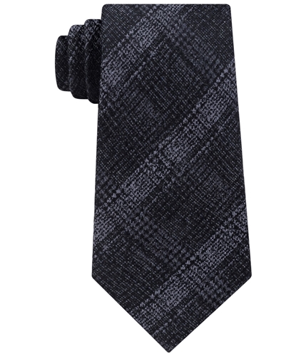 Michael Kors Mens Briarcliff Check Self-tied Necktie 001 One Size
