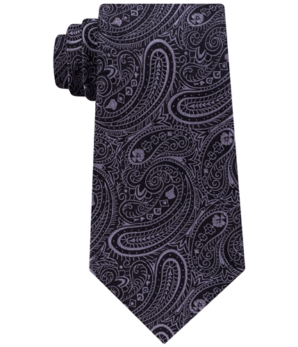 Michael Kors Mens Paisley Self-tied Necktie 001 One Size