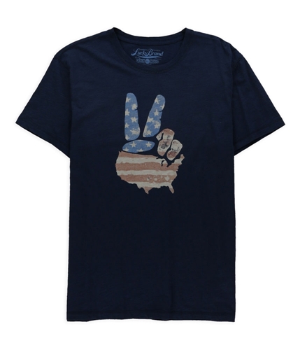 Lucky Brand Mens United Peace Graphic T-Shirt 400 XL