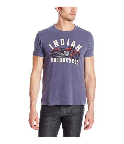Lucky Brand Mens Indian Motorcycle Graphic T-Shirt 410 S